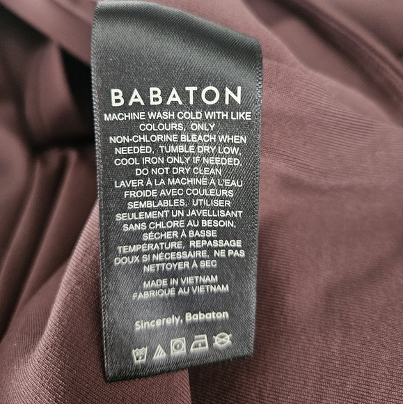Babaton Contour Polo Long Sleeve L - Picture 8 of 11